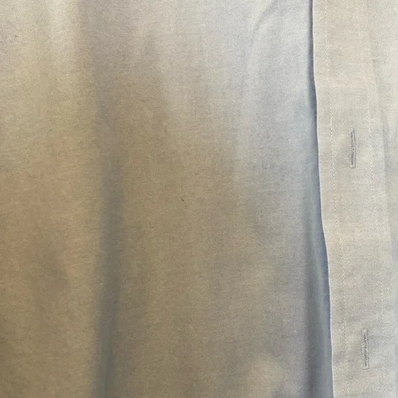 Versona XL Cotton Blue Classic Button Down Dress Shirt - Picture 5 of 5